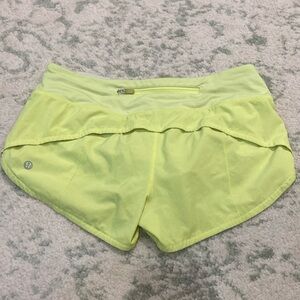 Women’s size 4 neon speedups 2.5 length